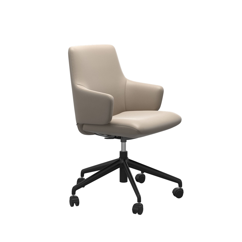 Laurel Low Back Office Chair With Arms - Large