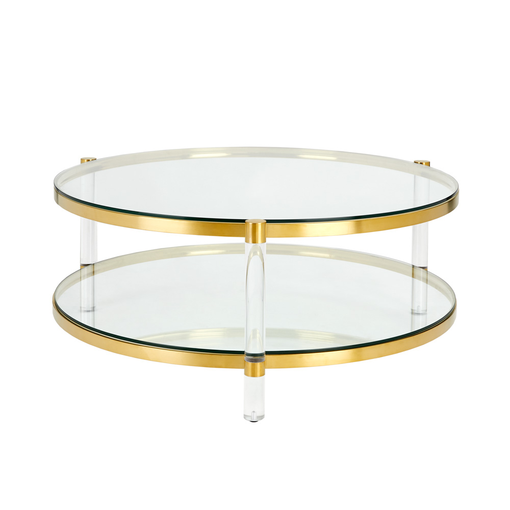 Serenity Gold Coffee Table