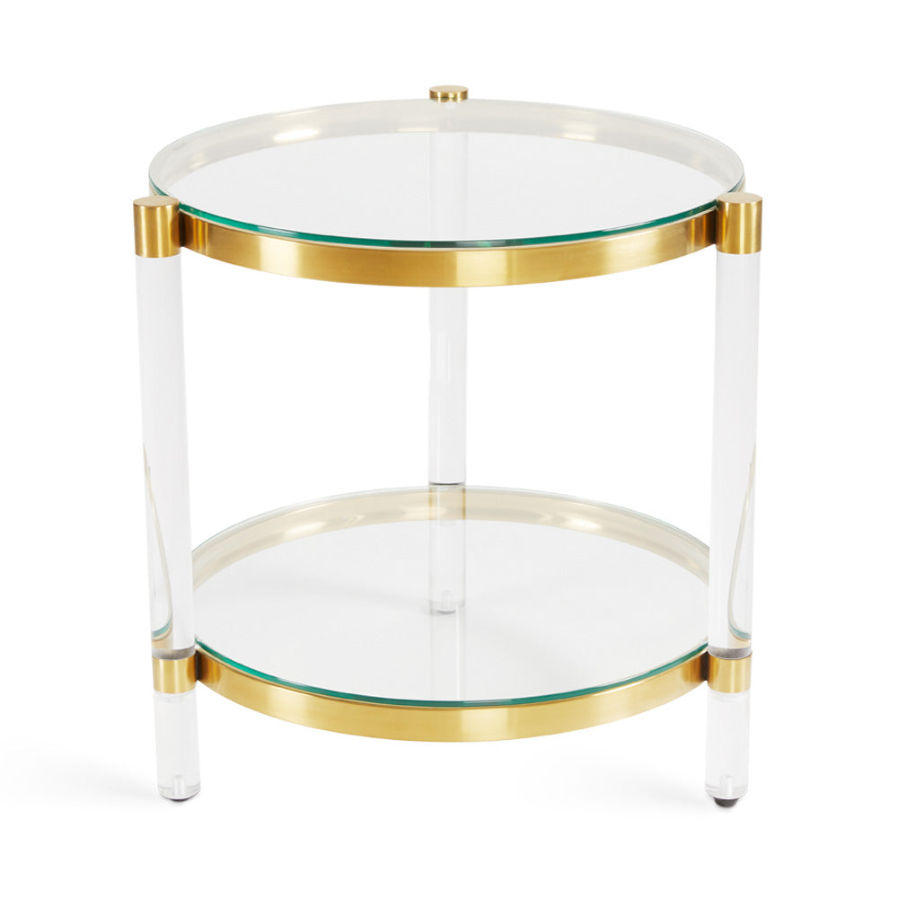 Serenity Gold End Table