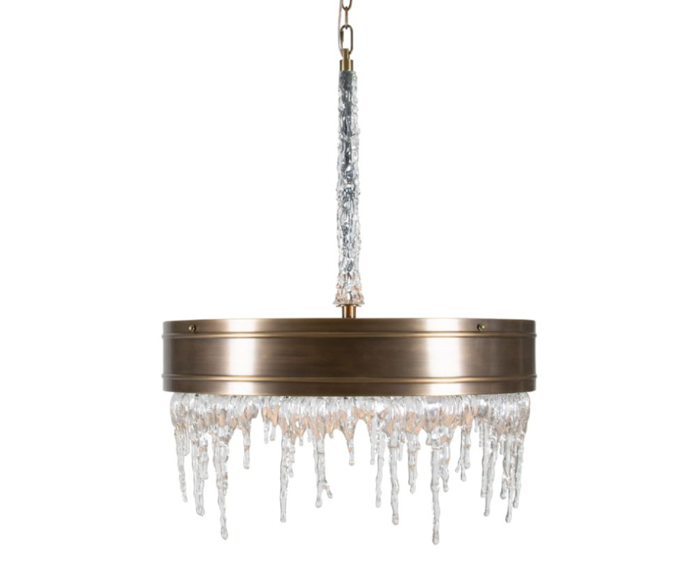 Fire and Ice Chandelier
