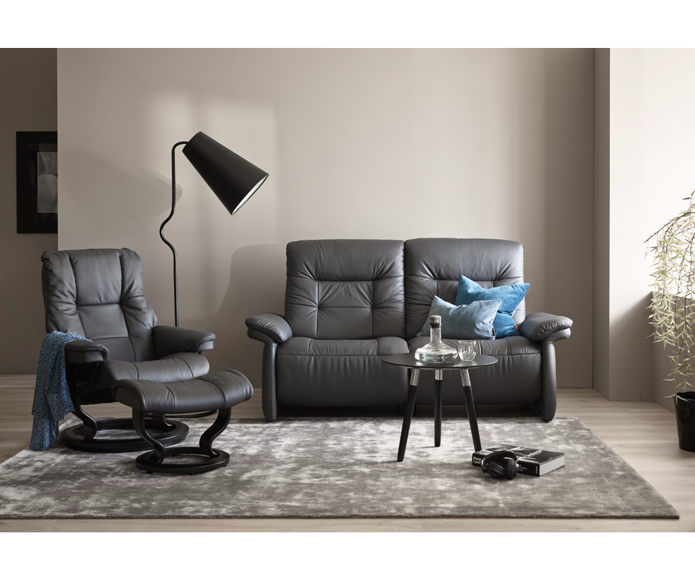 Mary 2-Seater Power Leather Sofa with Headrests