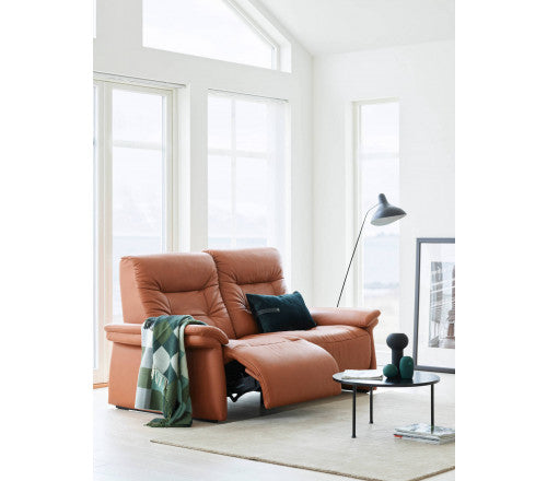 Mary 2-Seater Power Leather Sofa with Headrests