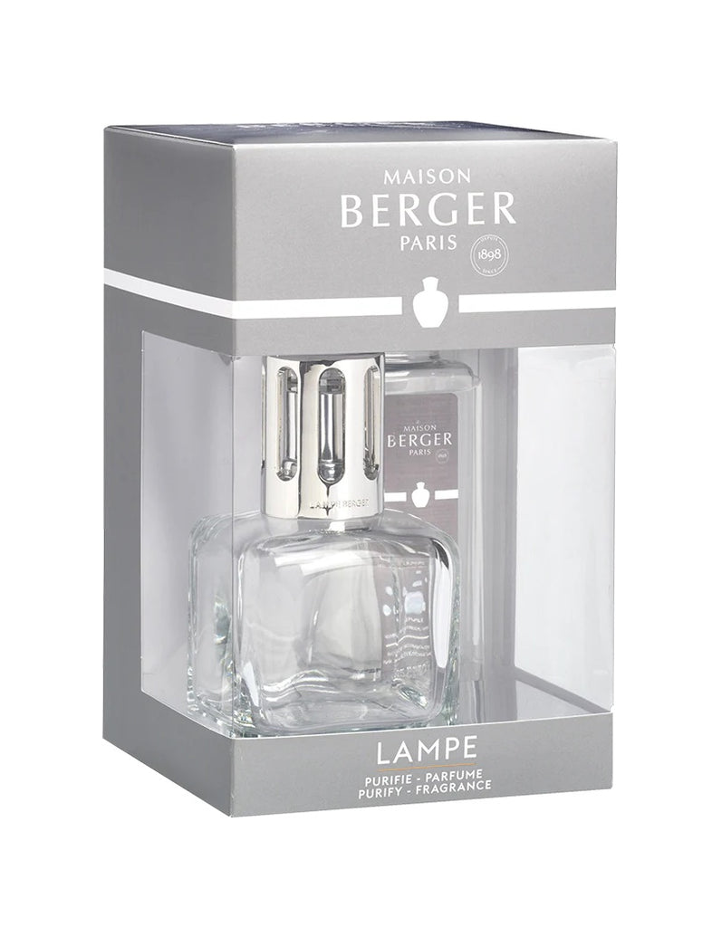 Lampe Berger Starter Kit - Clear Ice Cube Crystal Lampe with Air Pur So Neutral