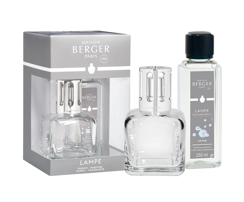 Lampe Berger GLACON Gris Set Regalo Ice Cube, Grigio, 250 ml Lampe Berger GLACON Gris Set Regalo Ice Cube, Grigio, 250 ml