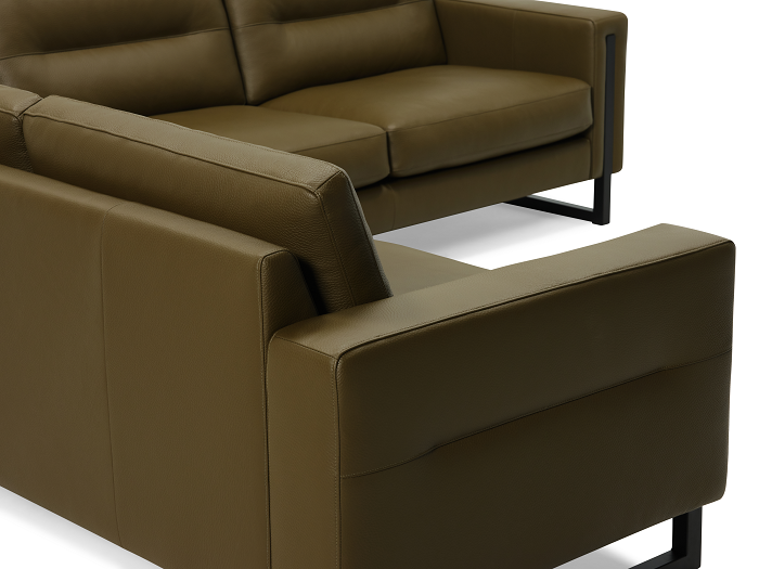 Brookes 3pc. Sectional<br><small>Available in multiple configurations, fabrics and leathers</small>