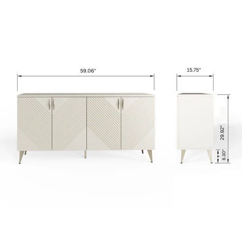 Ava Large Sideboard - Amanda Aerin x Frank Olsen<br><small>Available in alternate finishes</small>