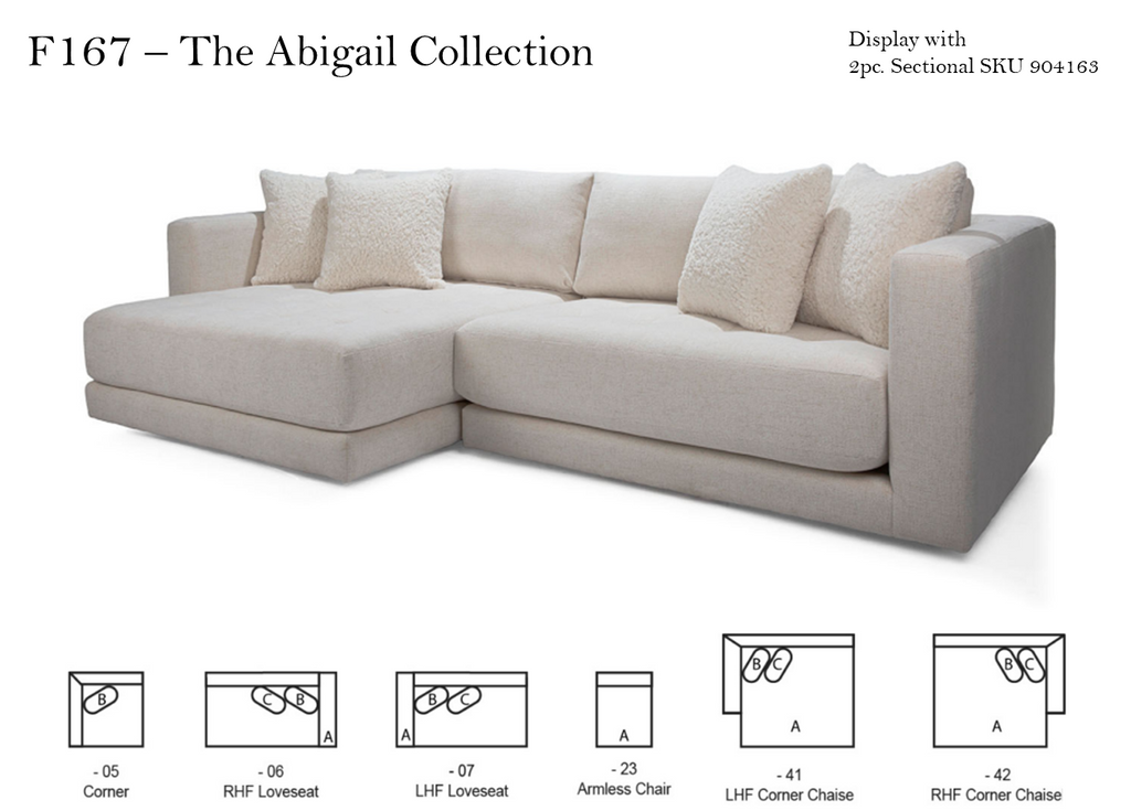 Abigail 2pc. Sectional