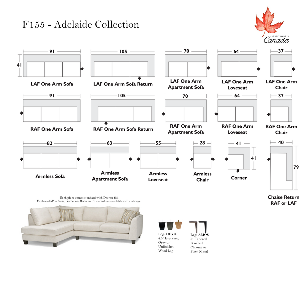 Adelaide 2pc. Sectional