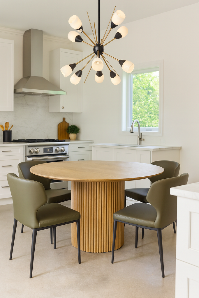 Del Mar Dining Chair<br><small>Available in multiple fabrics and finishes</small>