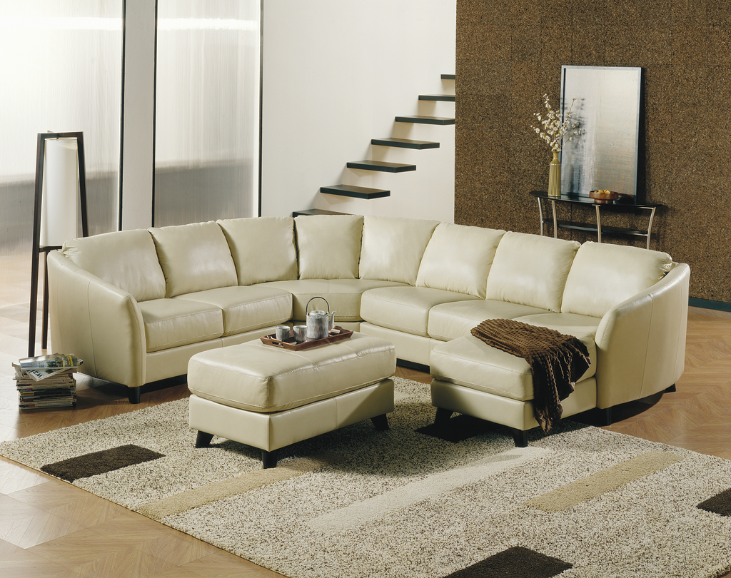 Alula 2pc. Leather Sectional <br><small>Available in multiple configurations, fabrics and leathers</small>