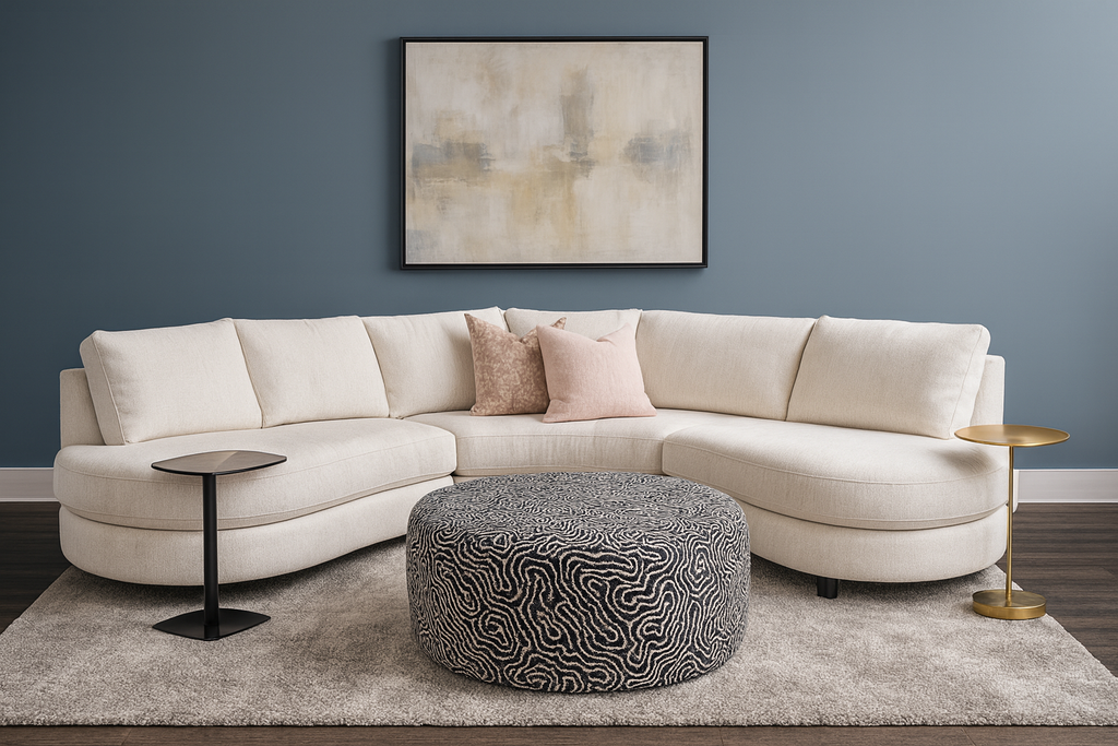 Alula 3pc. Sectional <br><small>Available in multiple configurations, fabrics and leathers</small>