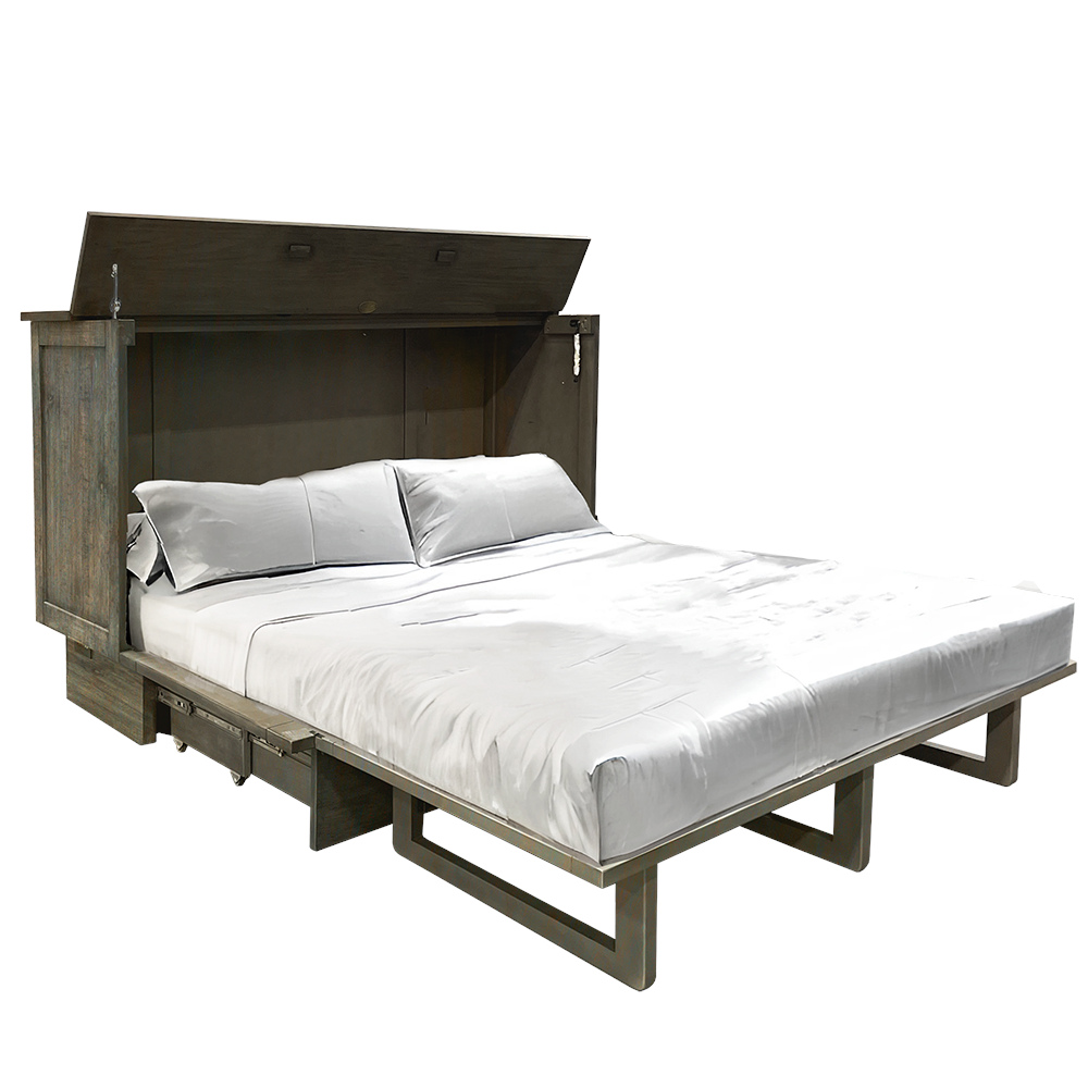 Aziz Queen Bed Sleep Chest