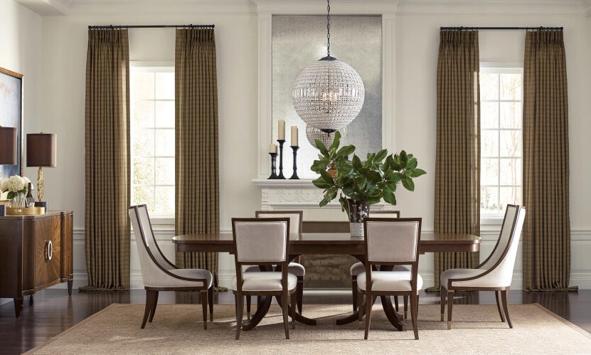 Burbank Rect Dining Table with Extensions