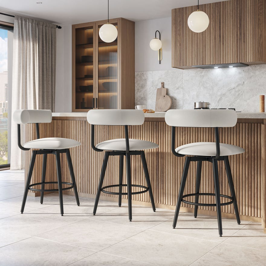 Carine Swivel Counter Stool