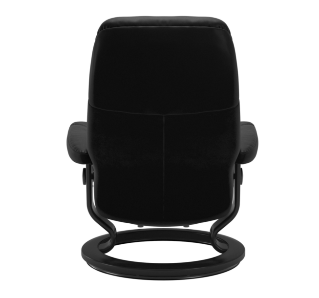 Consul Chair & Ottoman Classic Base - Small