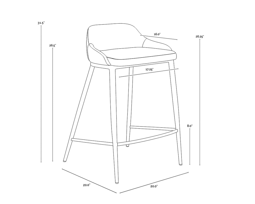 Estela Counter Stool