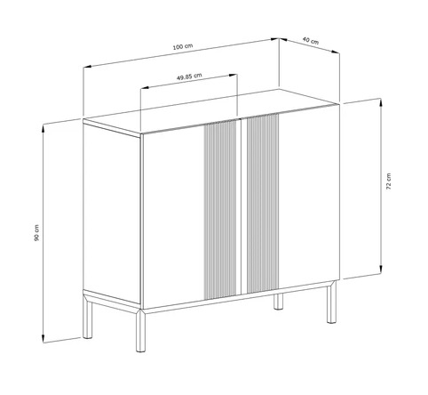 Iona Small Sideboard - Amanda Aerin x Frank Olsen