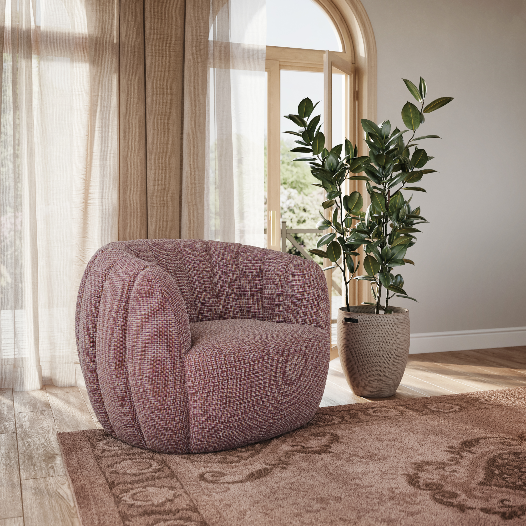 Jules Accent Swivel Chair RS