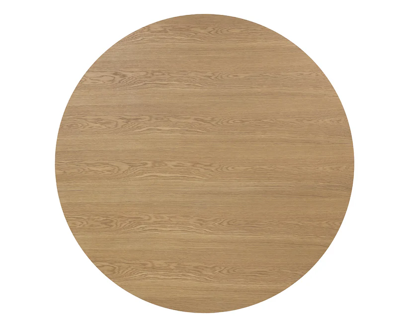 Kamen Round Dining Table - Rustic Oak