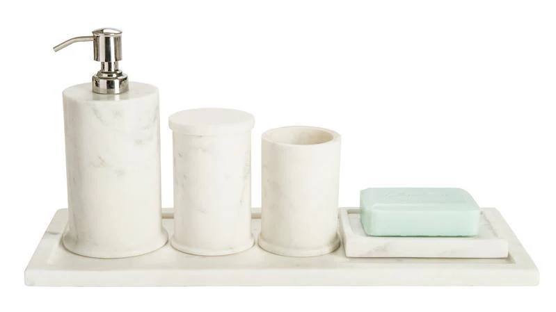 Long Marble Display Tray