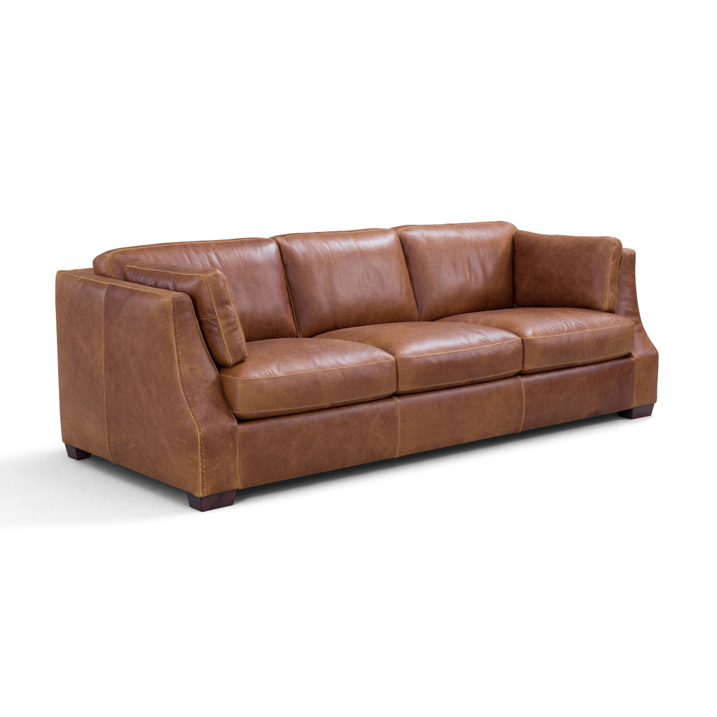 Macario Leather Sofa