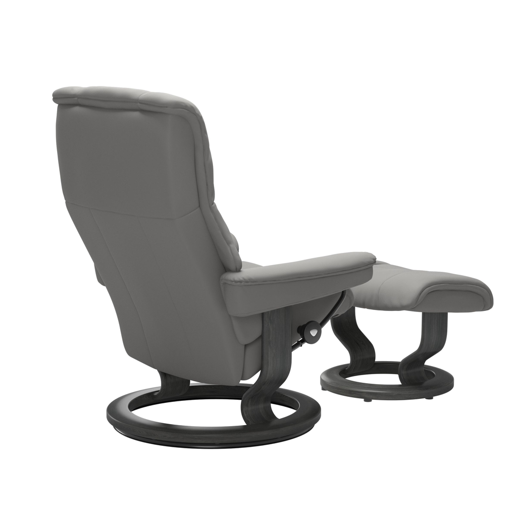 Mayfair Chair & Ottoman Classic Base - Medium
