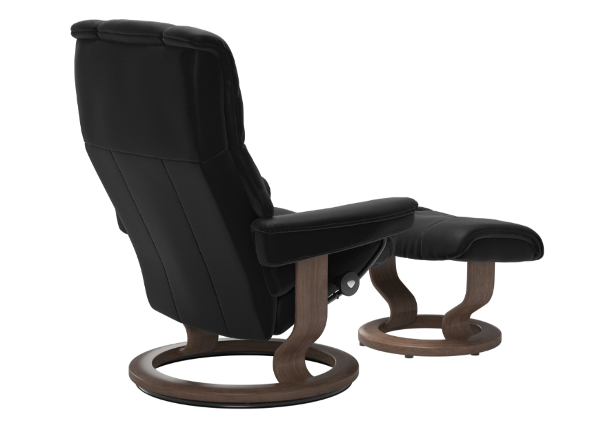 Mayfair Chair & Ottoman Classic Base - Medium
