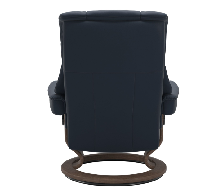 Mayfair Chair & Ottoman Classic Base - Large