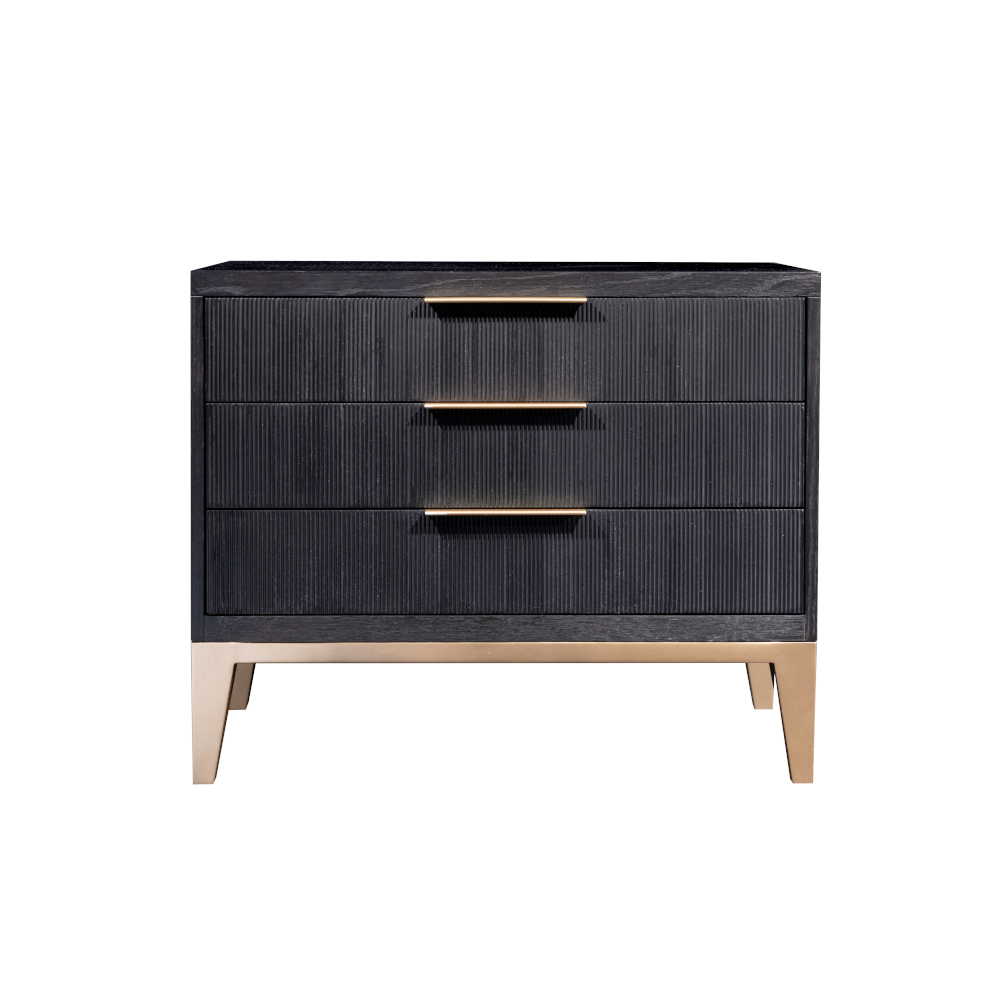 Milner Creek 3-Drawer Night Stand