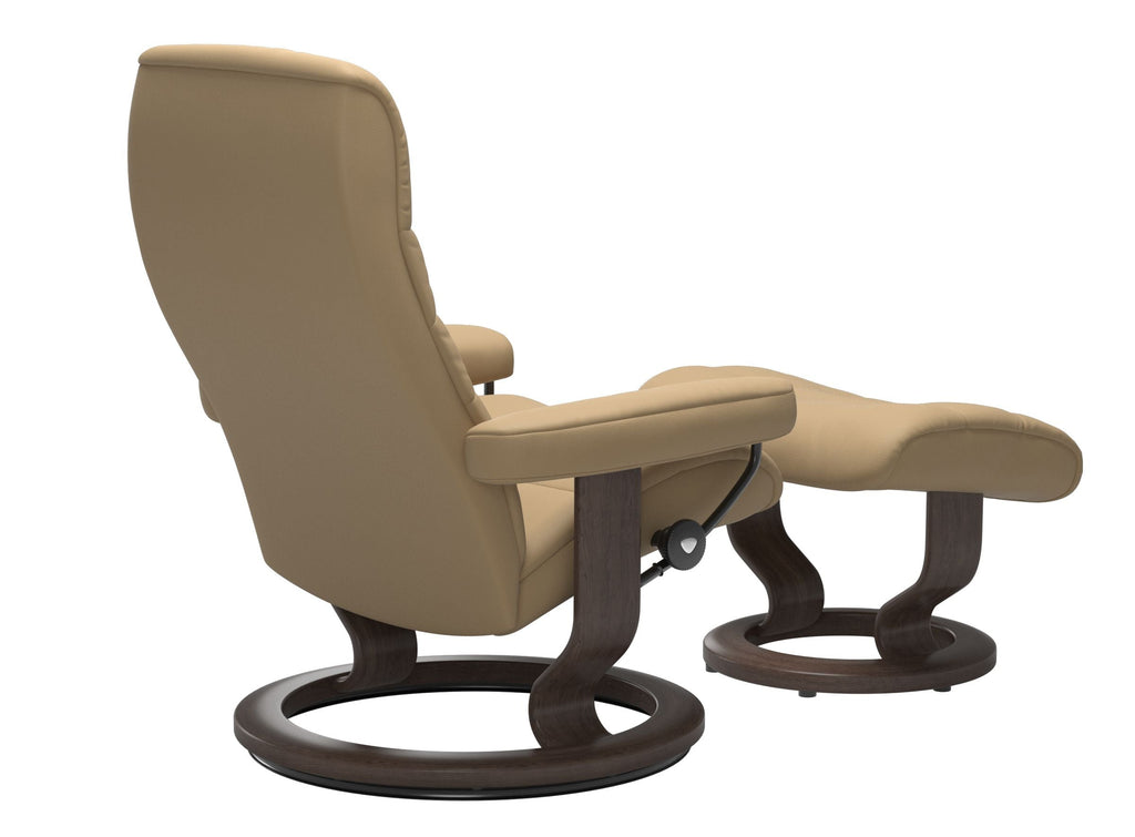 Opal Chair and Ottoman Classic Base - Medium