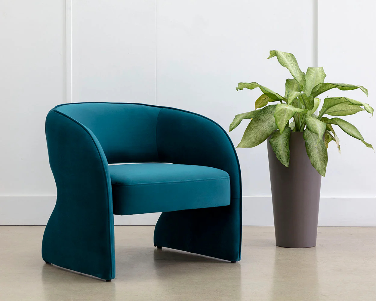 Roz Teal Lounge Chair