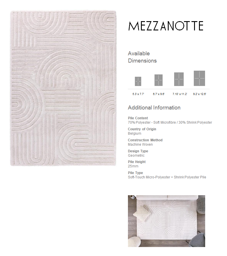 Mezzaluna Accent Rug