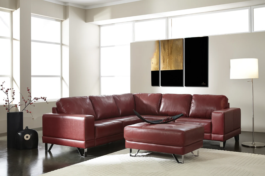 Seattle Leather Sectional <br><small>Available in multiple configurations, fabrics and leathers</small>