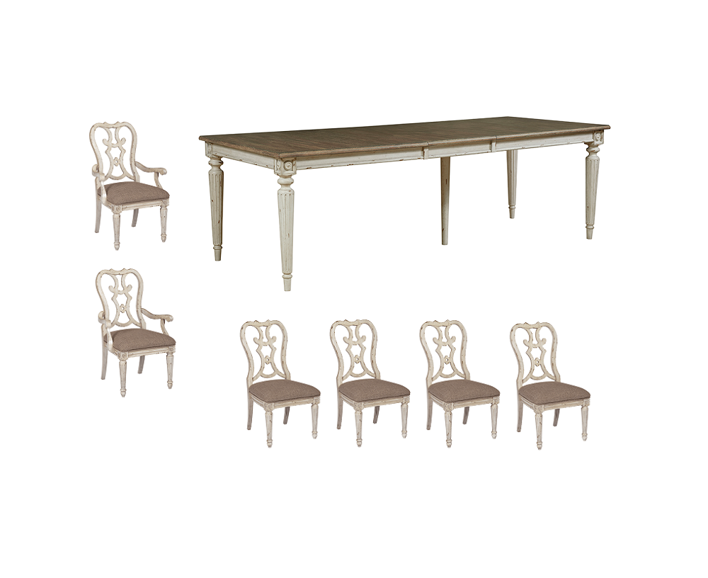 Southend On Sea 9pc. Rect Dining Set