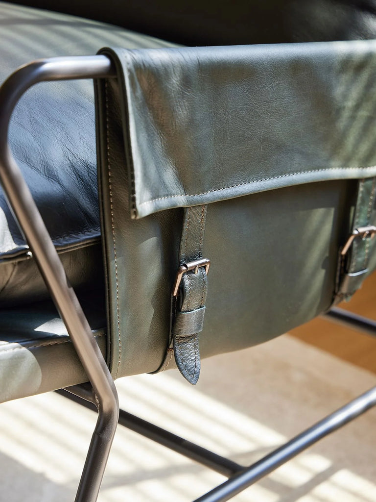 Toran Leather Accent Chair