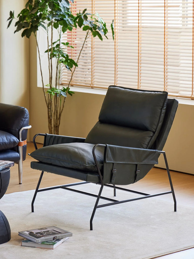 Toran Leather Accent Chair