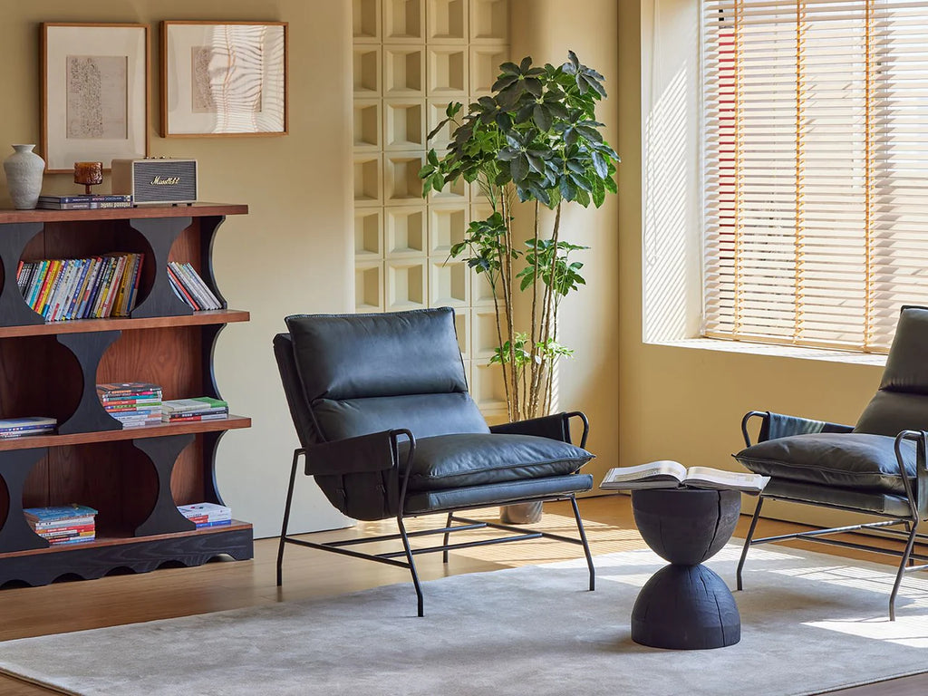 Toran Leather Accent Chair
