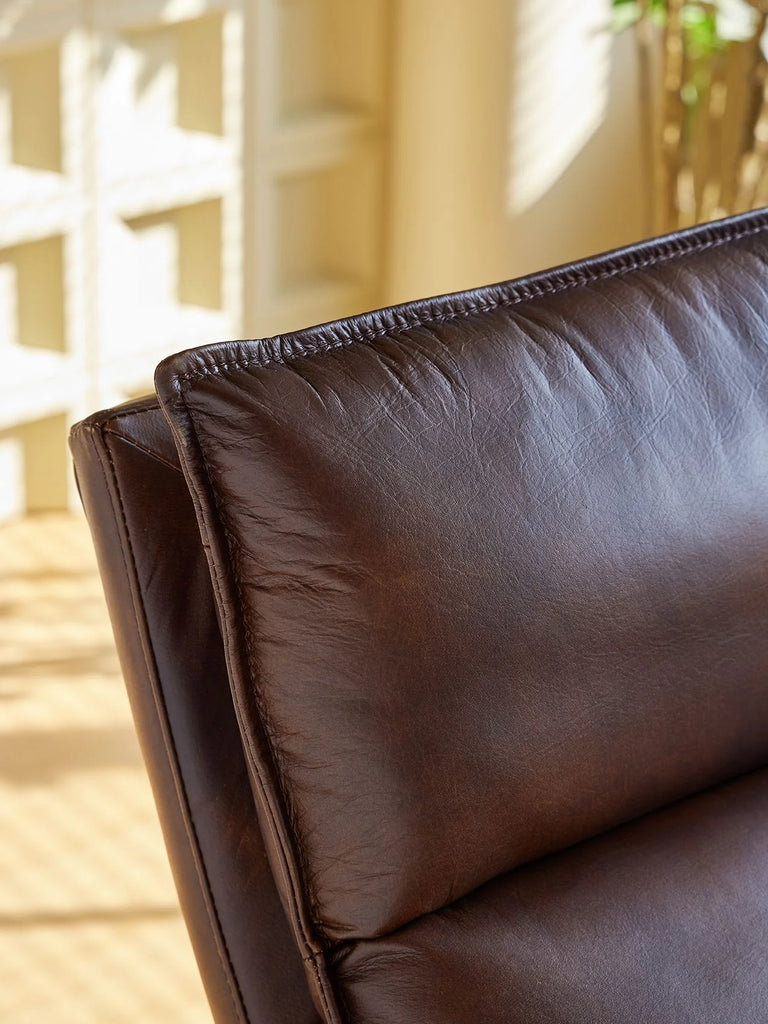 Toran Leather Accent Chair