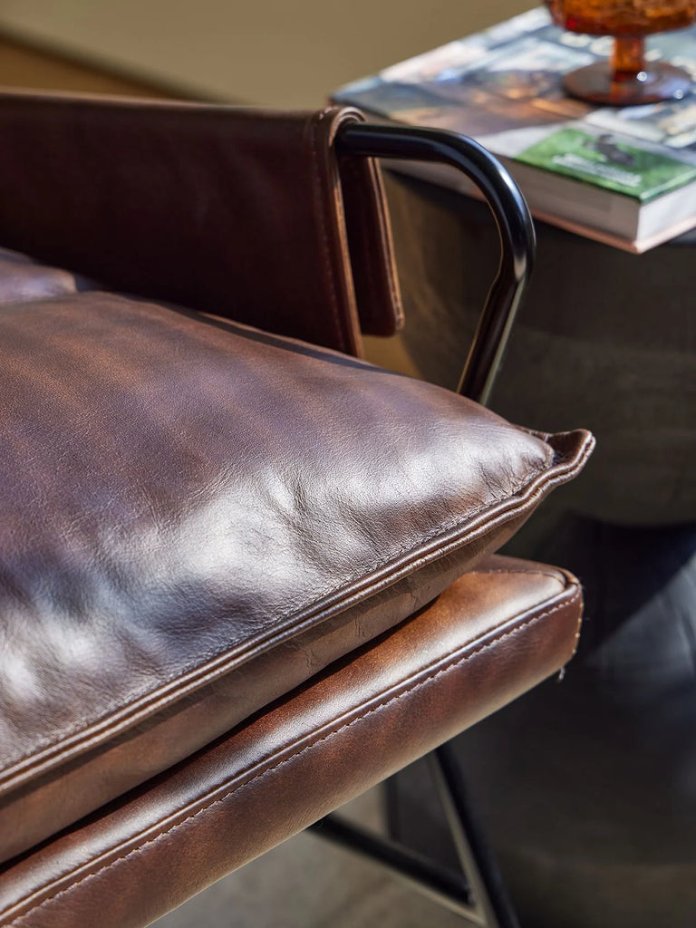 Toran Leather Accent Chair