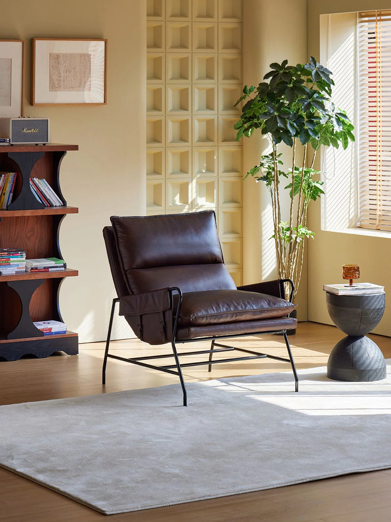 Toran Leather Accent Chair