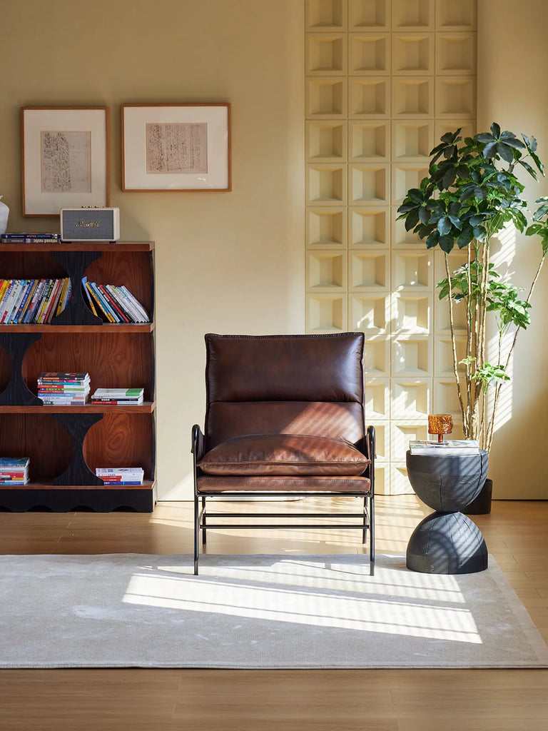 Toran Leather Accent Chair