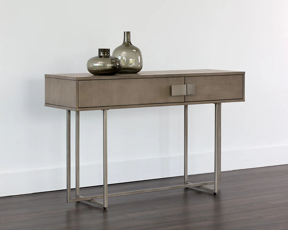 Ulrich Console Table - Grey Ash
