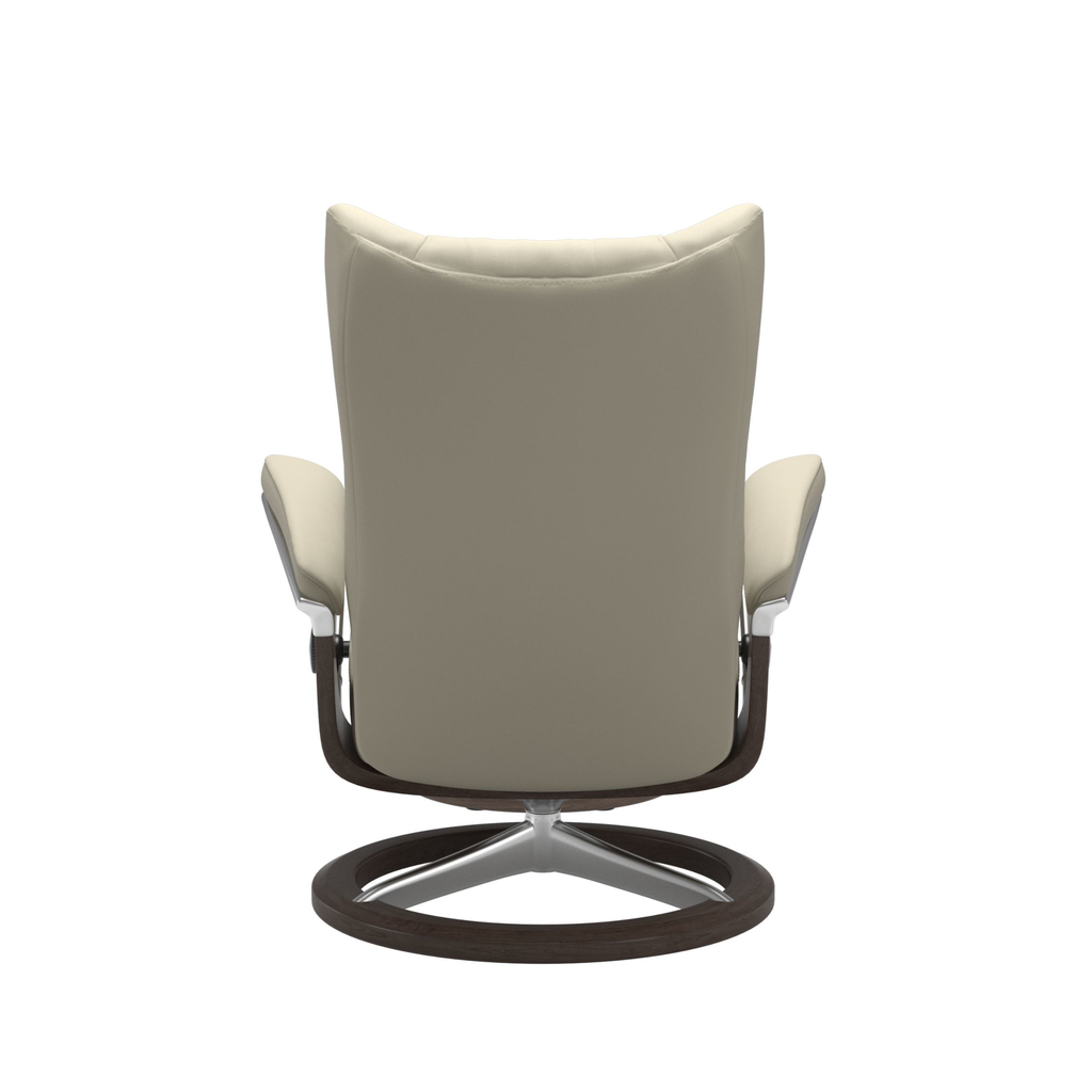 Wing Chair & Ottoman Signature Base - Medium