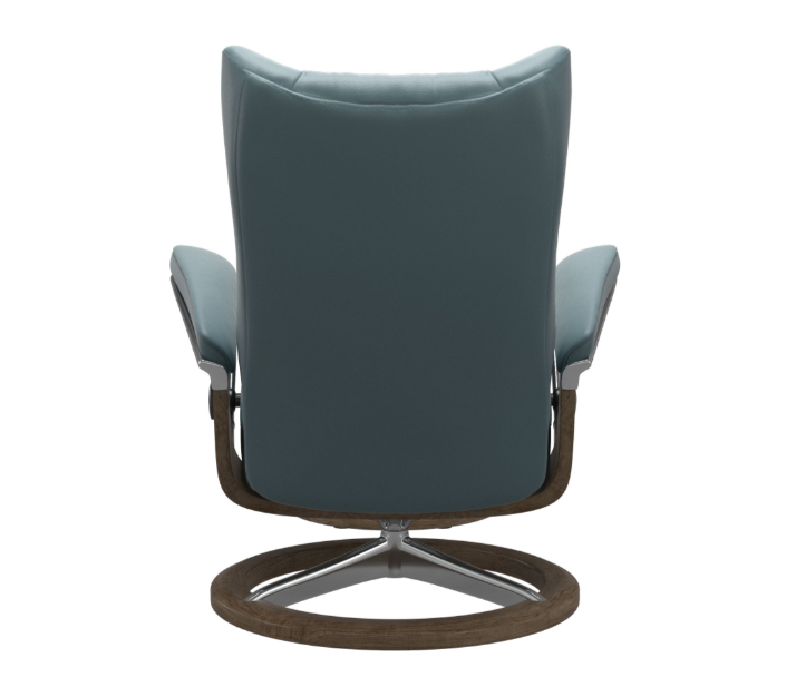 Wing Chair & Ottoman Signature Base - Small