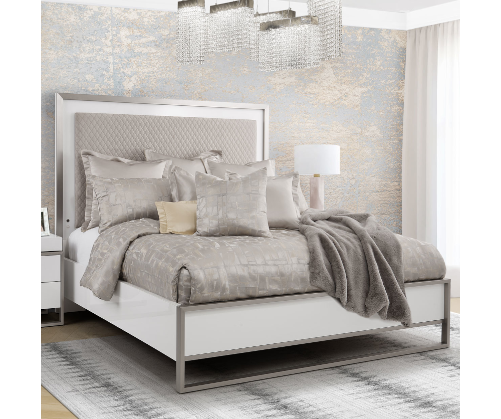 Cecilia King Panel Bed
