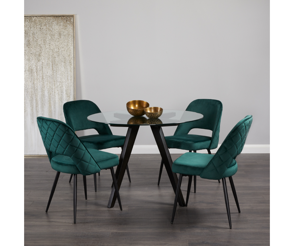 Elda Set of Four Dining Chairs