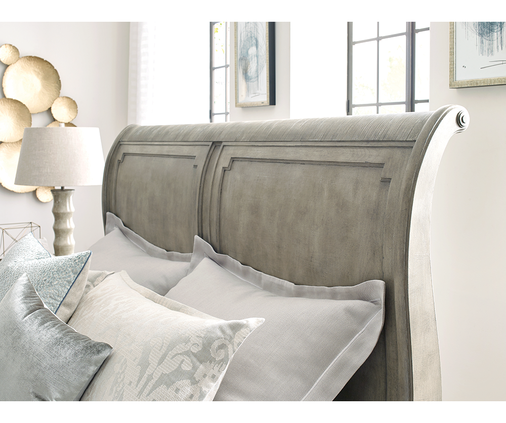 Gustav III Sleigh Bed