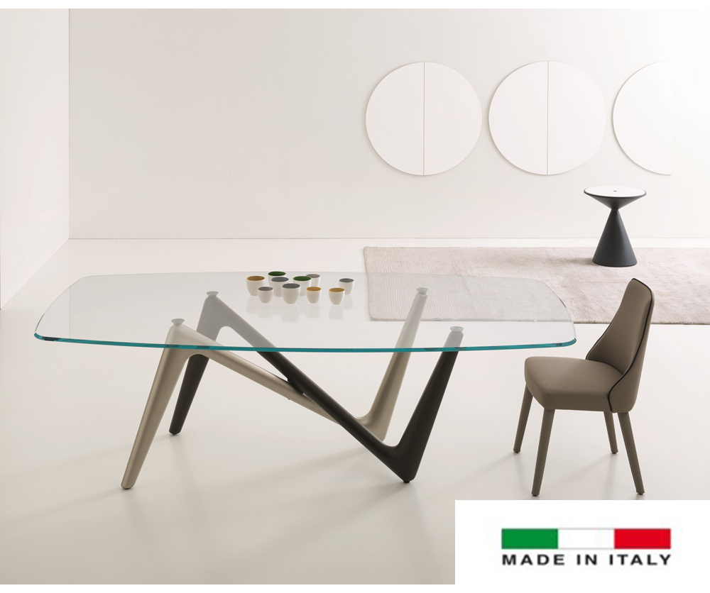 Katerina Glass Dining Table