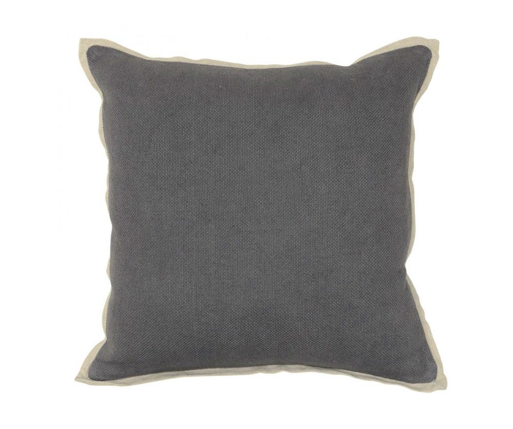 Textured Hue Asphalt Accent Pillow