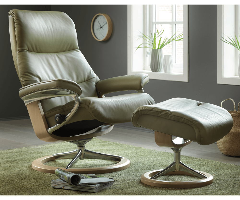View Chair And Ottoman Signature Base
